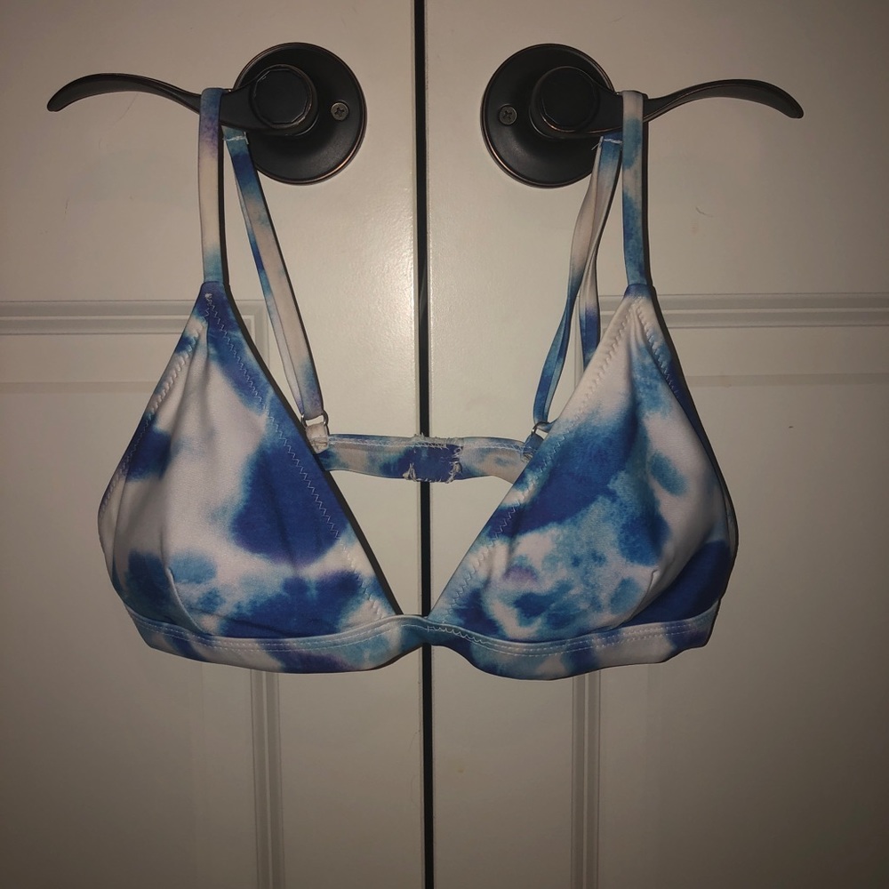 tye dye bikini top